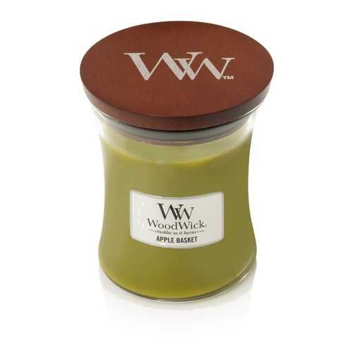 Аромасвеча Woodwick средняя Корзина с яблоками в Комус
