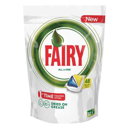 Средство для мытья посуды Fairy лимон 48 штук в Комус
