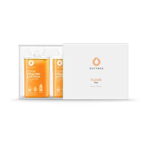 DutyBox 2 капсулы средства для мытья пола серии Floor в пенале(2*50мл) в Комус