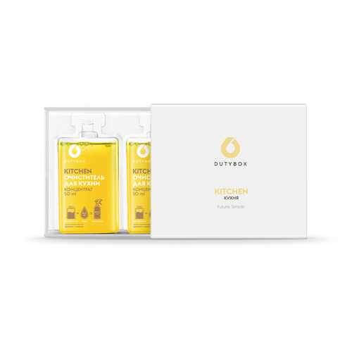 DutyBox 2 капсулы средства для удаления жира и нагара серии Kitchen (2*50мл) в Комус