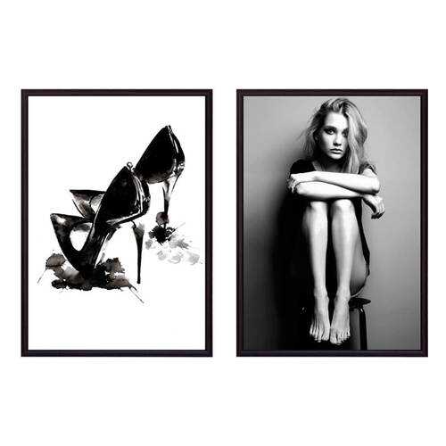 Набор постеров Коллаж Fashion №28 60х90 см в Комус