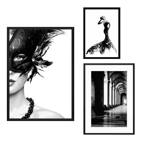 Набор постеров Коллаж Fashion №66 110х100 см в Комус