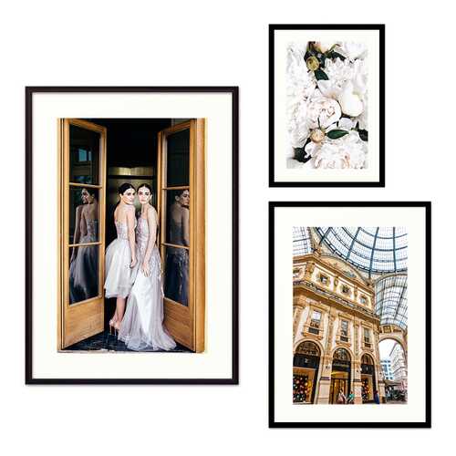 Набор постеров Коллаж Fashion №74 80х80 см в Комус
