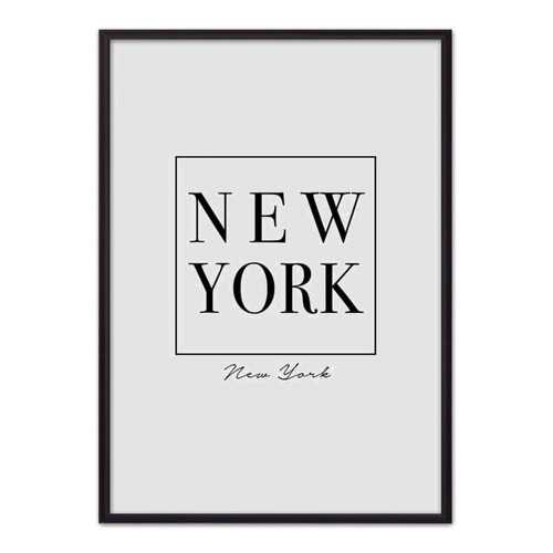 Постер в рамке New-York 50х70 см в Комус