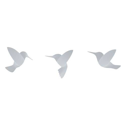 Декор для стен umbra, Hummingbird, 9 шт, белый в Комус
