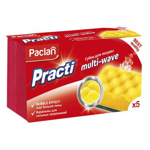 Губка для посуды Paclan 409152409150 в Комус