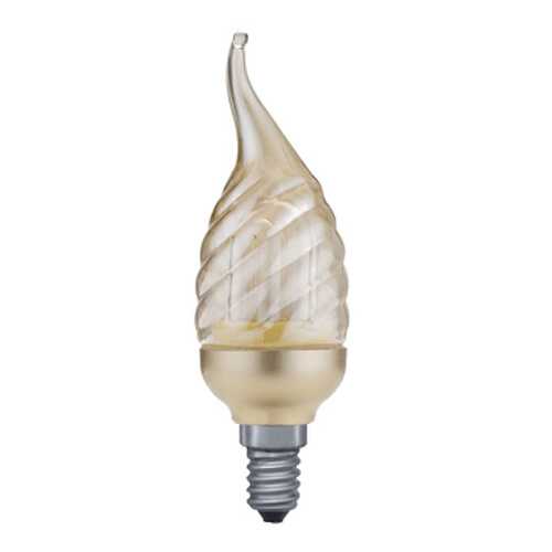 Лампа ESL 230V 7W=40W E14 (D-37mm,H-125mm) золото 88115 в Комус