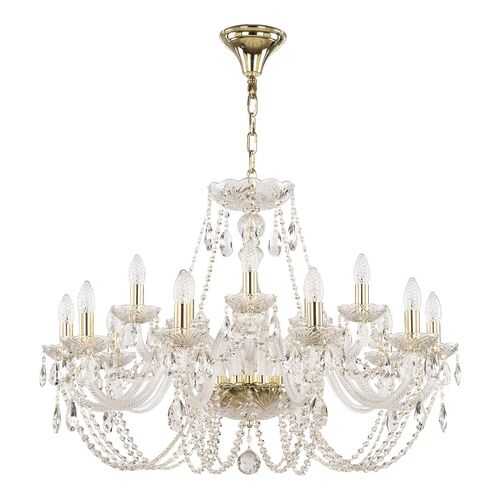 Люстра хрустальная 101/10+5/300 G Bohemia Ivele Crystal в Комус