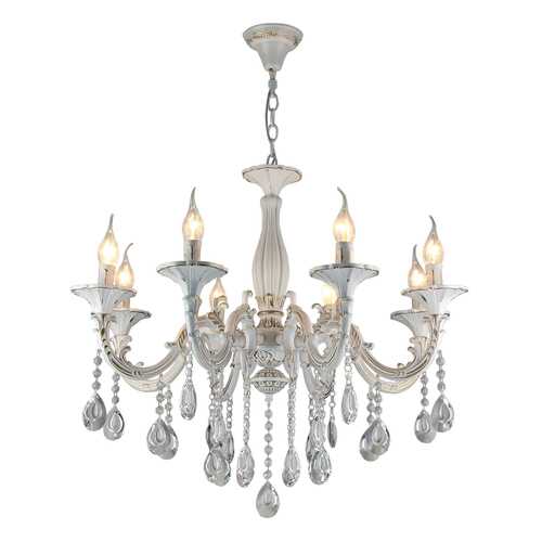 Люстра подвесная 8*60Вт E14 IMEX KL.3056-8-P WH в Комус