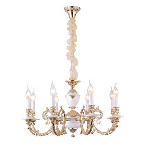 Люстра подвесная Arte Lamp A8020LM-8WG в Комус