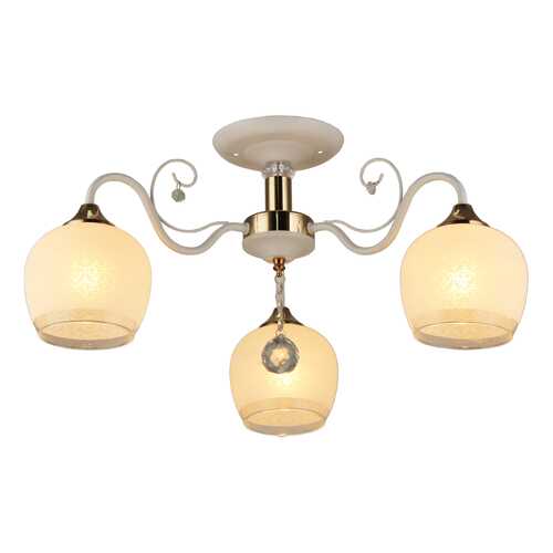 Люстра потолочная 3*60Вт Е27 IMEX MD.0655-3-S WT+FGD в Комус