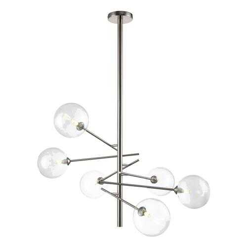 Подвесная люстра Crystal Lux MARCOS SP6 NICKEL в Комус