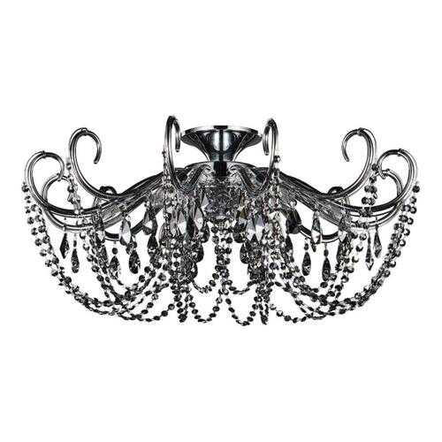 Потолочная люстра Crystal Lux Imperia PL6 Chrome/Smoke в Комус
