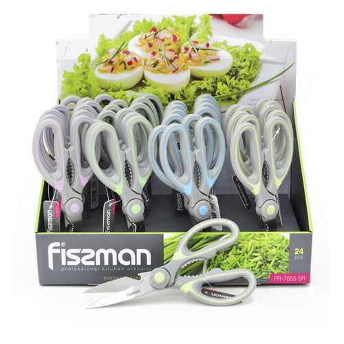 Ножницы бытовые 20 см кухонные (нерж. сталь) Fissman 7655 в Комус