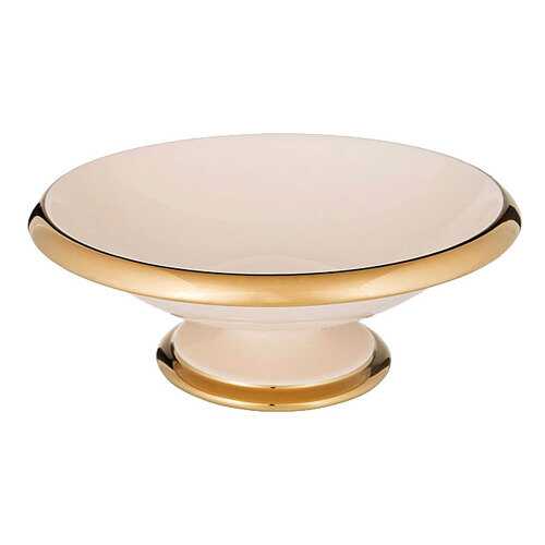 Фруктовница Lefard 763-038 Белый, золотиситый в Комус