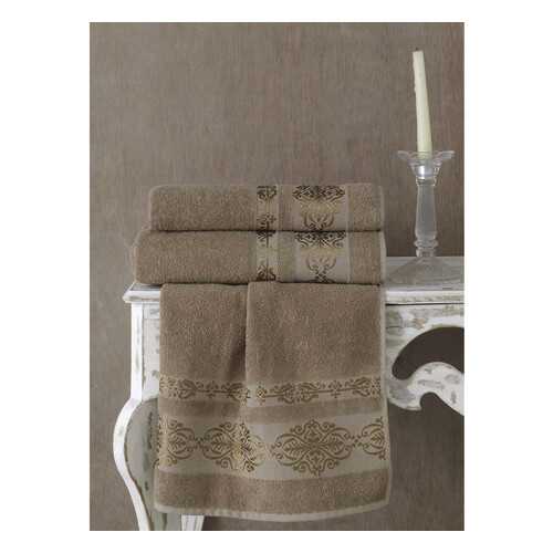 Полотенце Karna Rebeka 70x140 см Кофейный в Комус