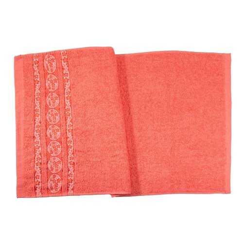 Полотенце махровое банное Verona Coral, 90x50, розовый в Комус